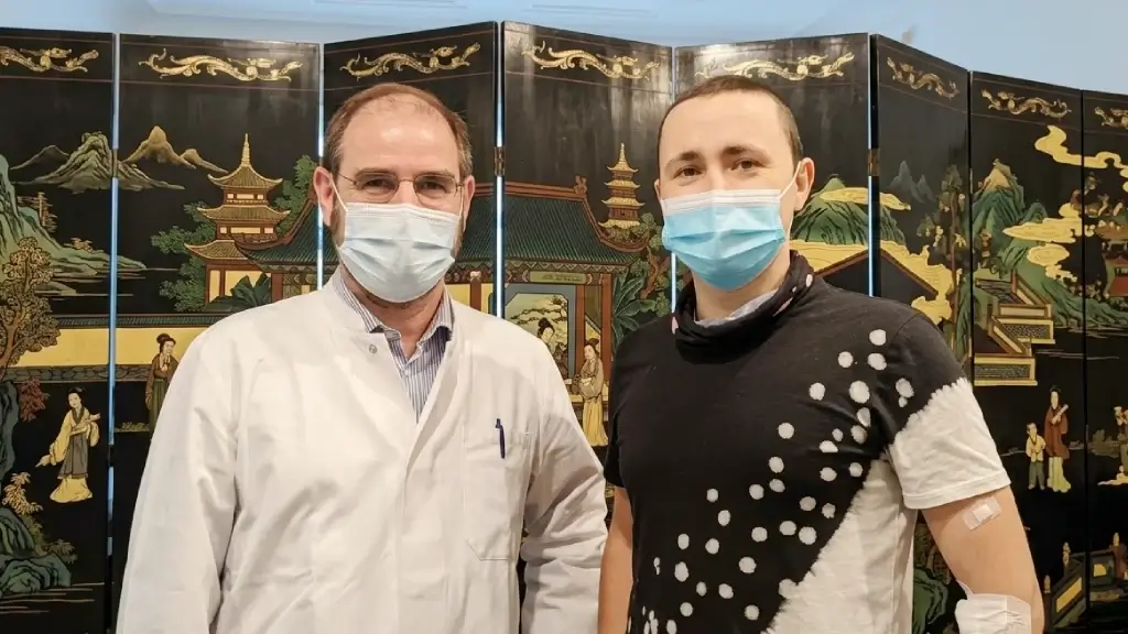 Richard Bam and Dr. Neßelhut
