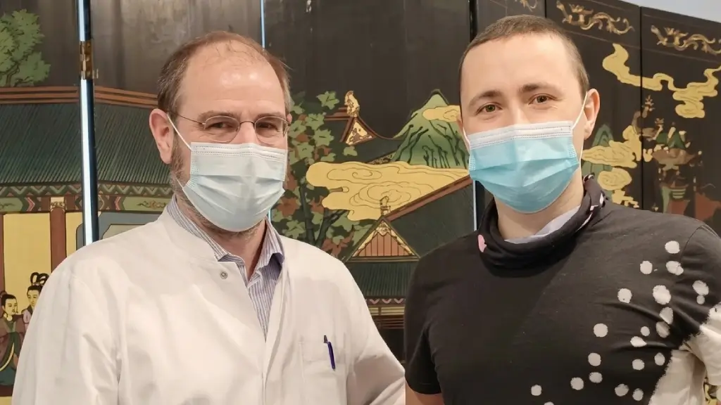 Richard Bam and Dr. Neßelhut