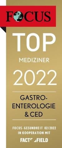 FOCUS Top Mediziner 2022 Gastro-Enterologie&CED