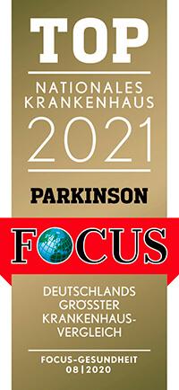 FOCUS nationales Krankenhaus 2021 Parkinson
