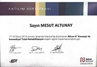 Certifikat "All-on-4 implantation"