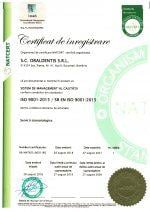 Certificat ISO 9001