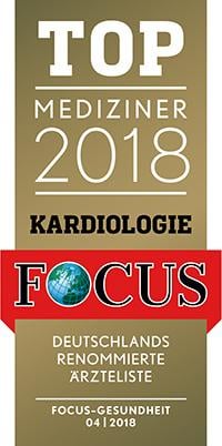 FOCUS Top Mediziner 2018 Kardiologie