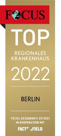 FOCUS Top Regionales Krankenhaus Berlin 2022