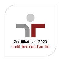 Zertifikat seit 2020 audit berufundfamilie