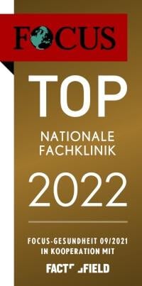 FOCUS Top nationale Fachklinik 2022