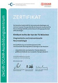 Diagnostische und Interventionelle Neuroradiologie - Klinikum rechts der Isar der TU München