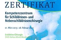Kompetenzzentrum für Schilddrüsen- und Nebenschilddrüsenchirurgie