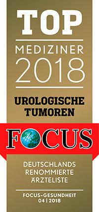 FOCUS Top Mediziner 2018 Urologische Tumoren