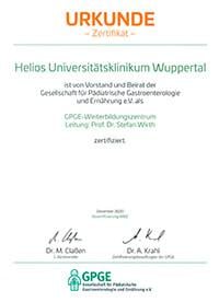 GPGE - Helios Universitätsklinikum Wuppertal