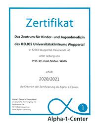Alpha-1-Center - Helios Universitätsklinikum Wuppertal
