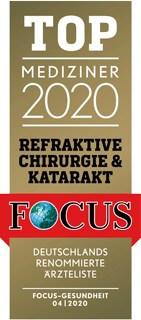 TOP Mediziner 2020 Refraktive Chirurgie & Katarakt