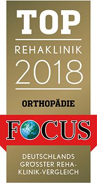 FOCUS TOP Rehaklinik 2018 Orthopädie