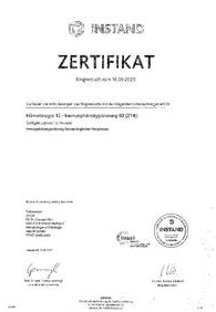 Zertifikat Immunphänotypisierung - Klinik für Hämatologie und Onkologie, Universitätsmedizin Greifswald