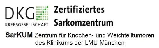 DKG Zertifiziertes Sarkomzentrum, SarKUM Zentrum für Knochen- und Weichteiltumoren des Klinikums der LMU München