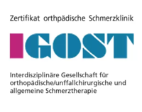 Zertifizierte Schmerzklinik IGOST certificate