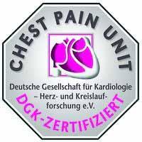 Chest Pain Unit DGK-Zertifiziert certificate