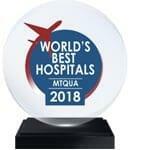 Worlds best Hospitals 2018 certificate