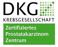 DKG Zertifiziertes Prostatakrebszentrum certificate