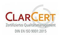 ClarCert Zertifiziertes Qualitätsmanagement certificate