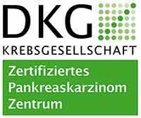 DKG Zertifiziertes Pankreaskarzinom Zentrum certificate