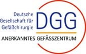 DGG - Deutsche Gesellschaft für Gefäßchirurgie - Anerkanntes Gefäßzentrum certificate